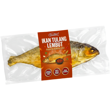 BoneBite™ Ikan Tulang Lembut (Ready-To-Cook) - Lauk Ekspres & Tinggi Protein - Size Sederhana